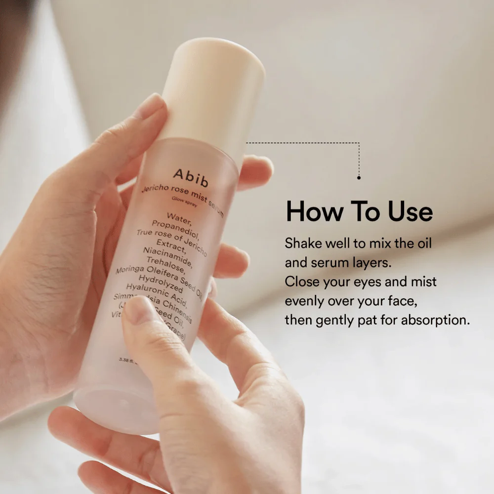 Jericho Rose Mist Serum Glow Spray 100ml - Image 6