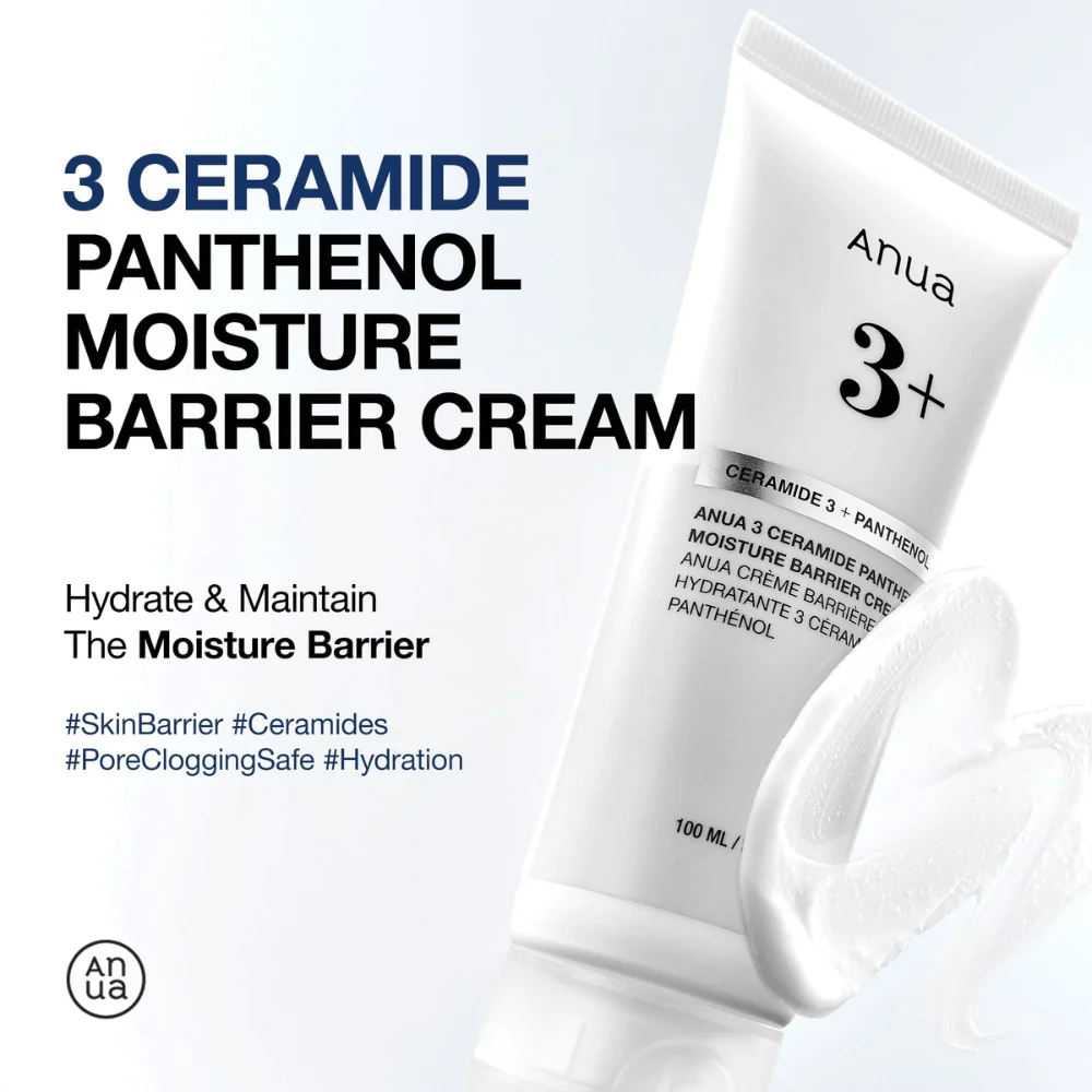 3 Ceramide Panthenol Moisture Barrier Cream 100ml - Image 2