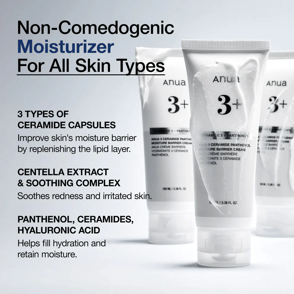 3 Ceramide Panthenol Moisture Barrier Cream 100ml - Image 3
