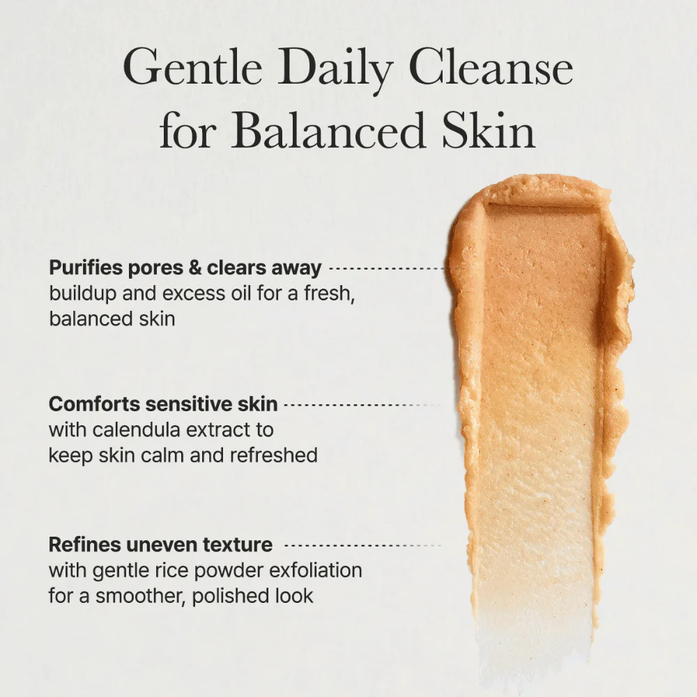 Calendula Rice Mochi Cleanser 120g - Image 4