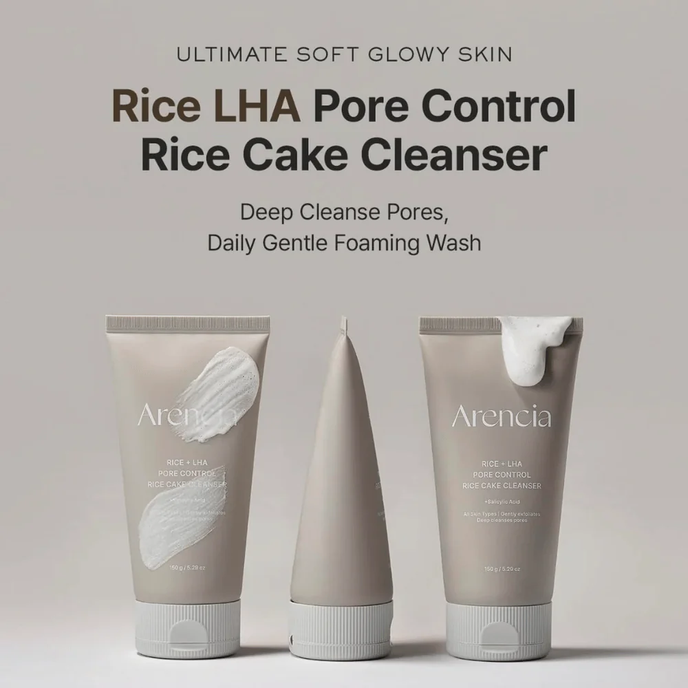 Rice + LHA Pore Control Rice Cake Cleanser 150g - Image 2