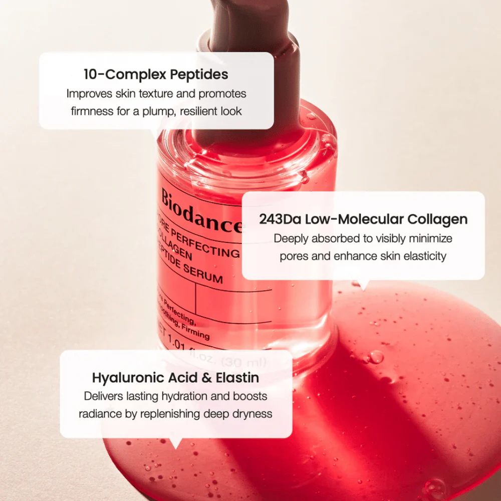 Pore Perfecting Collagen Peptide Serum 30ml - Image 7