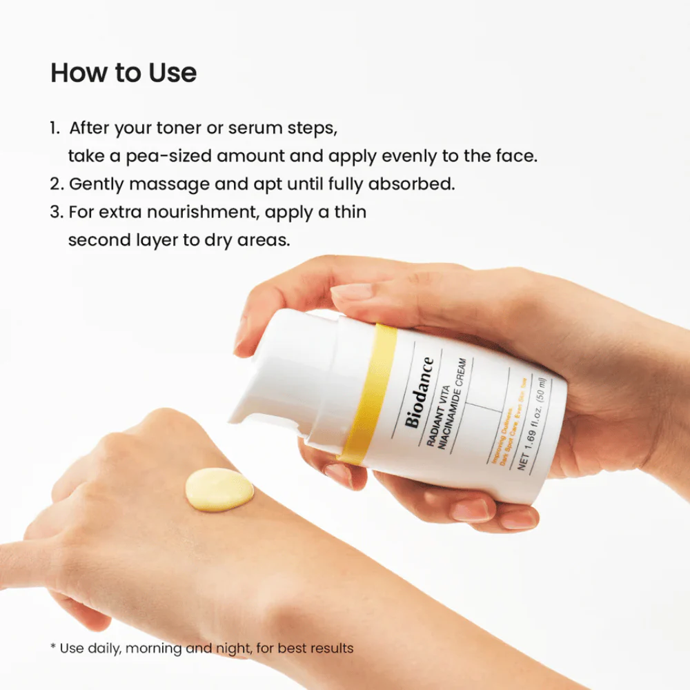 Radiant Vita Niacinamide Cream 50ml - Image 8