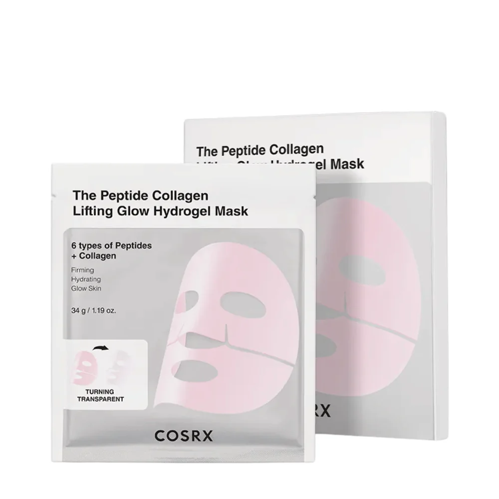 The Peptide Collagen Lifting Glow Hydrogel Mask (3 sheets)