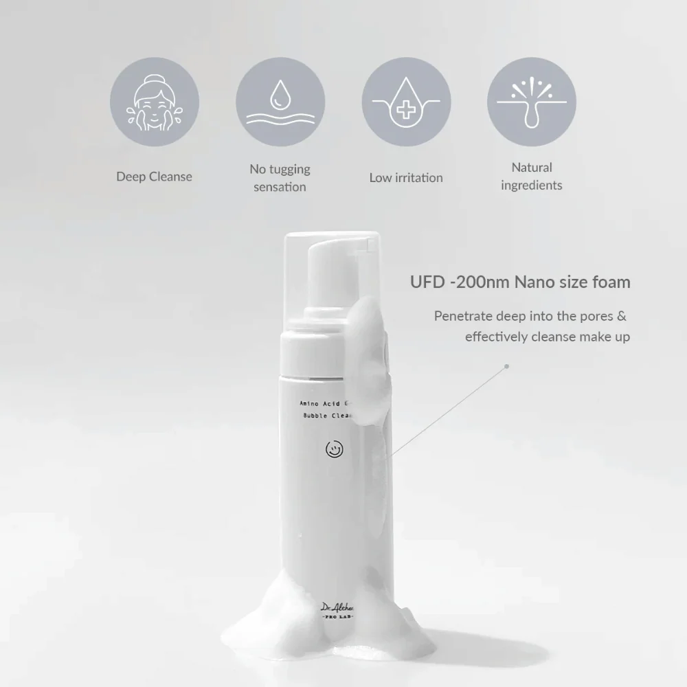 Amino Acid Gentle Bubble Cleanser 140ml - Image 3