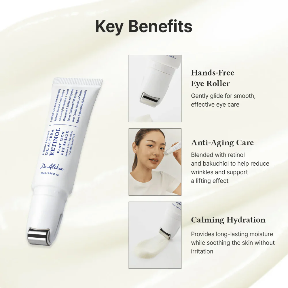 Retinol Flat Iron Eye Roller 25ml - Image 3