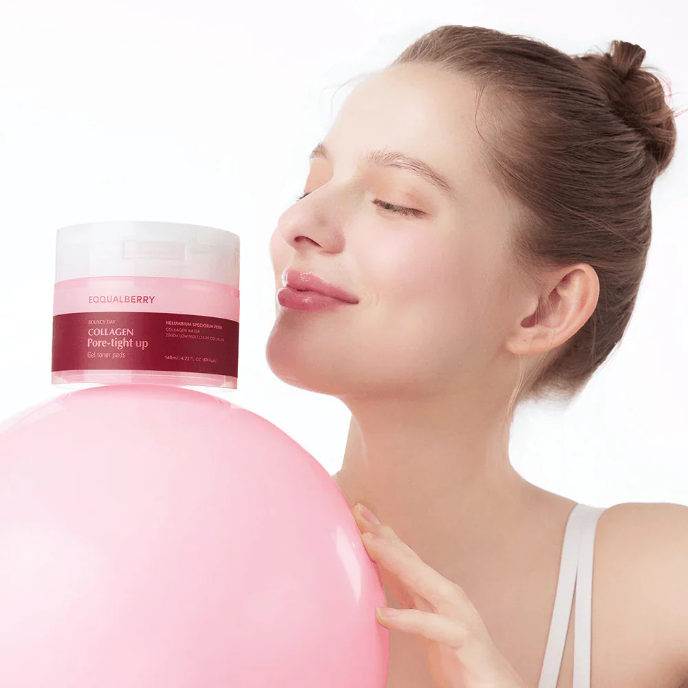 Collagen Pore-Tight Up Gel Toner Pads (60 Pads) - Image 4