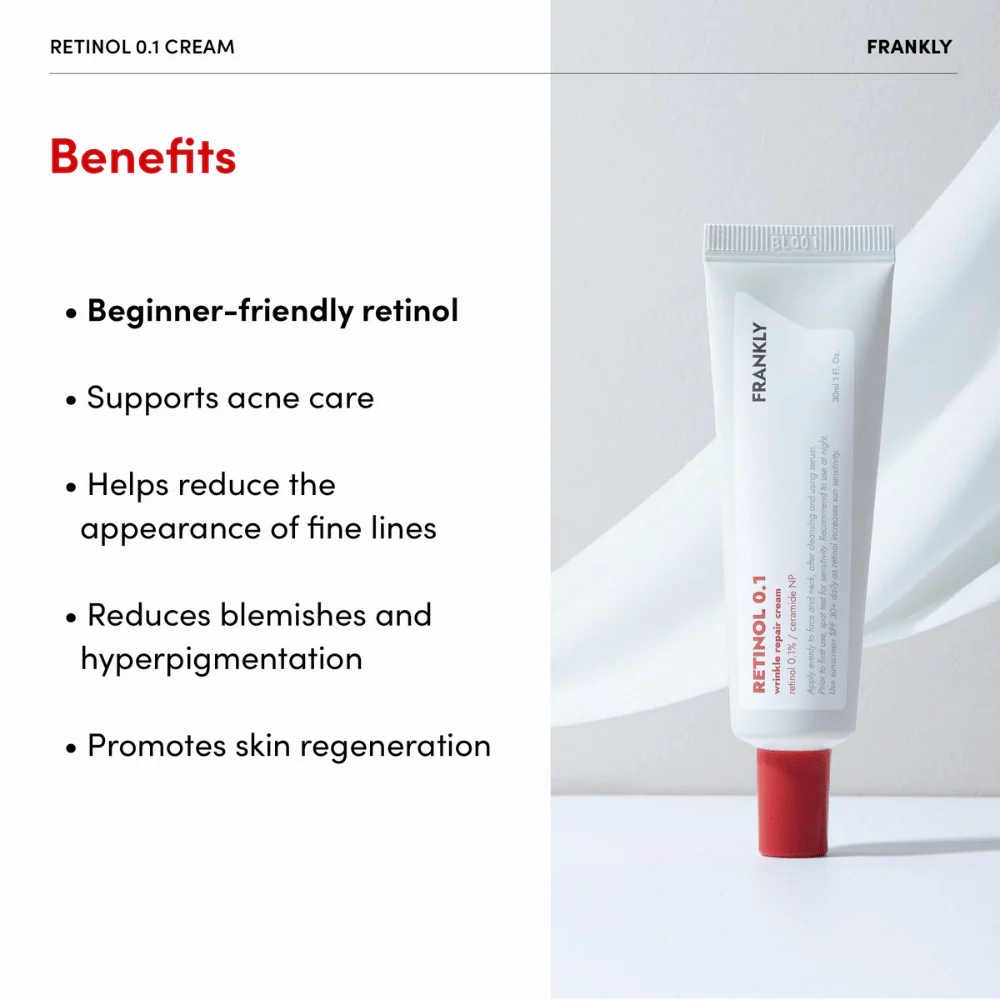 Retinol 0.1% Cream 30ml - Image 3