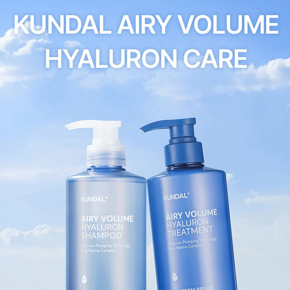 Airy Volume Hyaluron Shampoo (Blossom Breeze) 500ml - Image 3