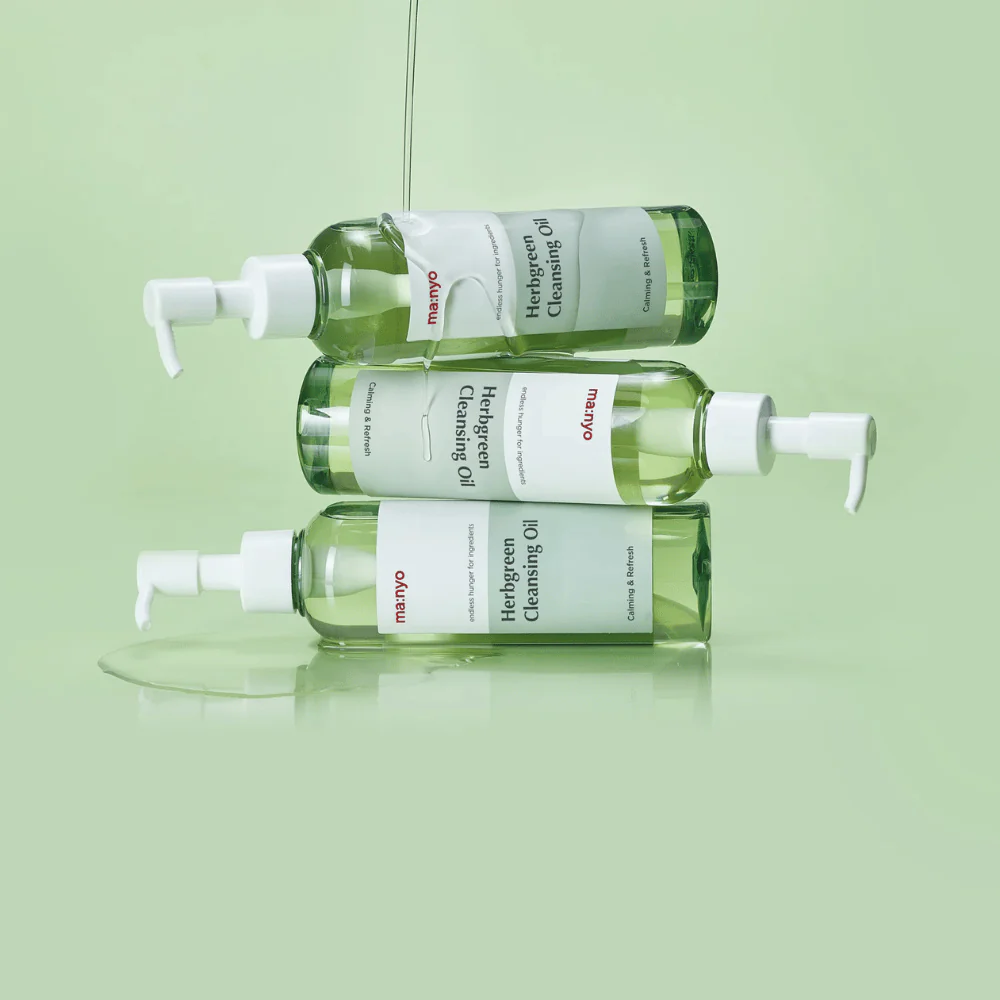 Herb Green Cleansing Oil 200ml - Image 3