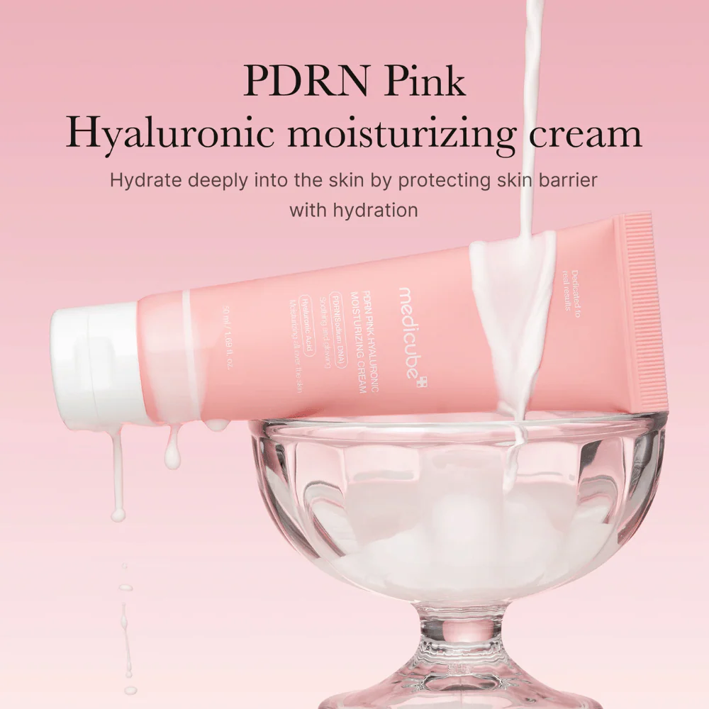 PDRN Pink Hyaluronic Moisturizing Cream 50ml - Image 2