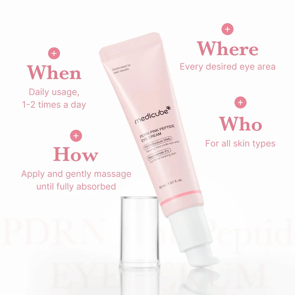 PDRN Pink Peptide Eye Cream 30ml - Image 2