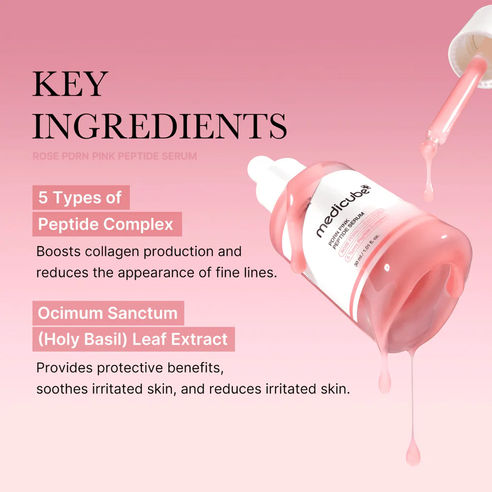 PDRN Pink Peptide Serum 30ml - Image 3