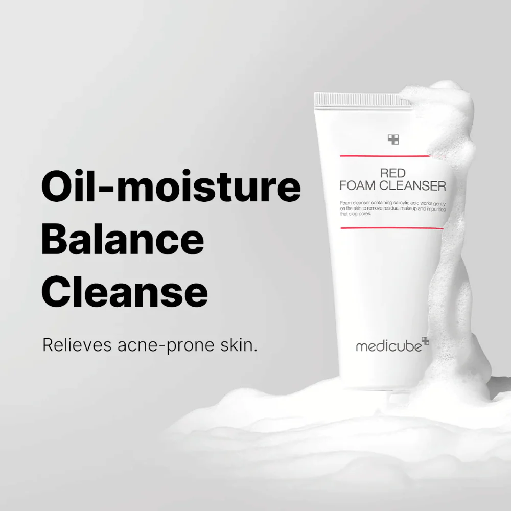 Red Foam Cleanser 120ml - Image 3