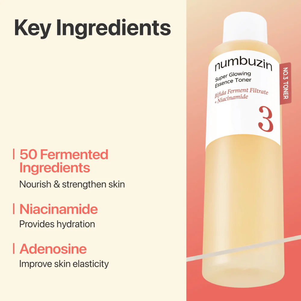 No.3 Super Glowing Essence Toner 200ml - Image 4