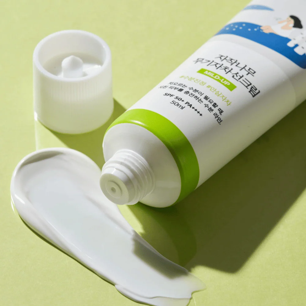 Birch Juice Moisturizing Mild Up Sunscreen SPF50+ PA++++ 50ml - Image 3