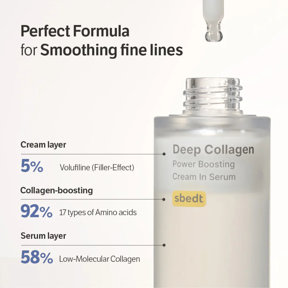 Deep Collagen Power Boosting Cream In Serum 30ml - Image 4