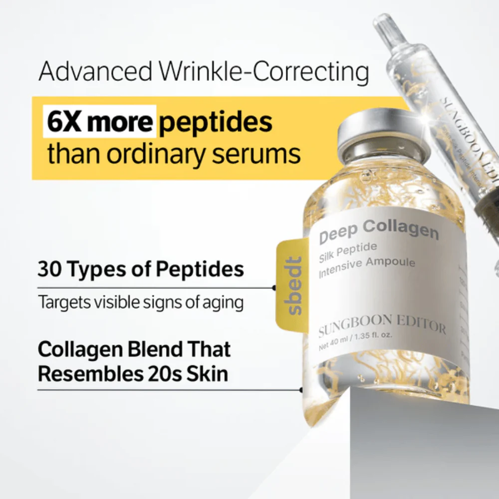 Deep Collagen Silk Peptide Intensive Ampoule 40ml - Image 4